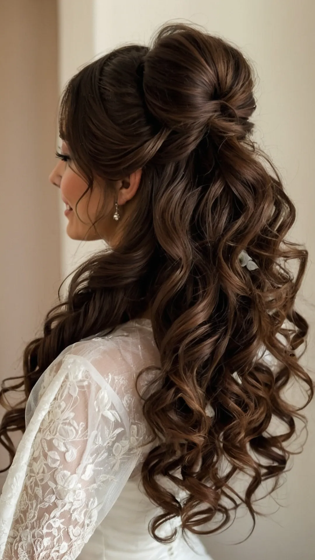 Unleash Your Curls: Wedding Day