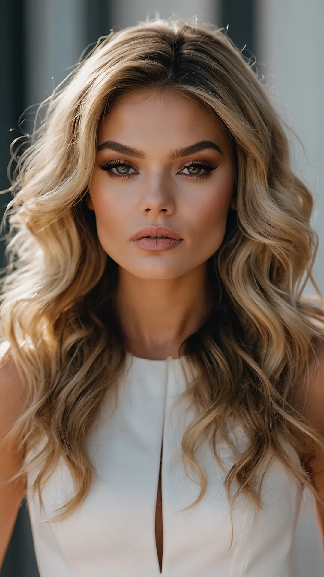 Beachy Bridal Waves