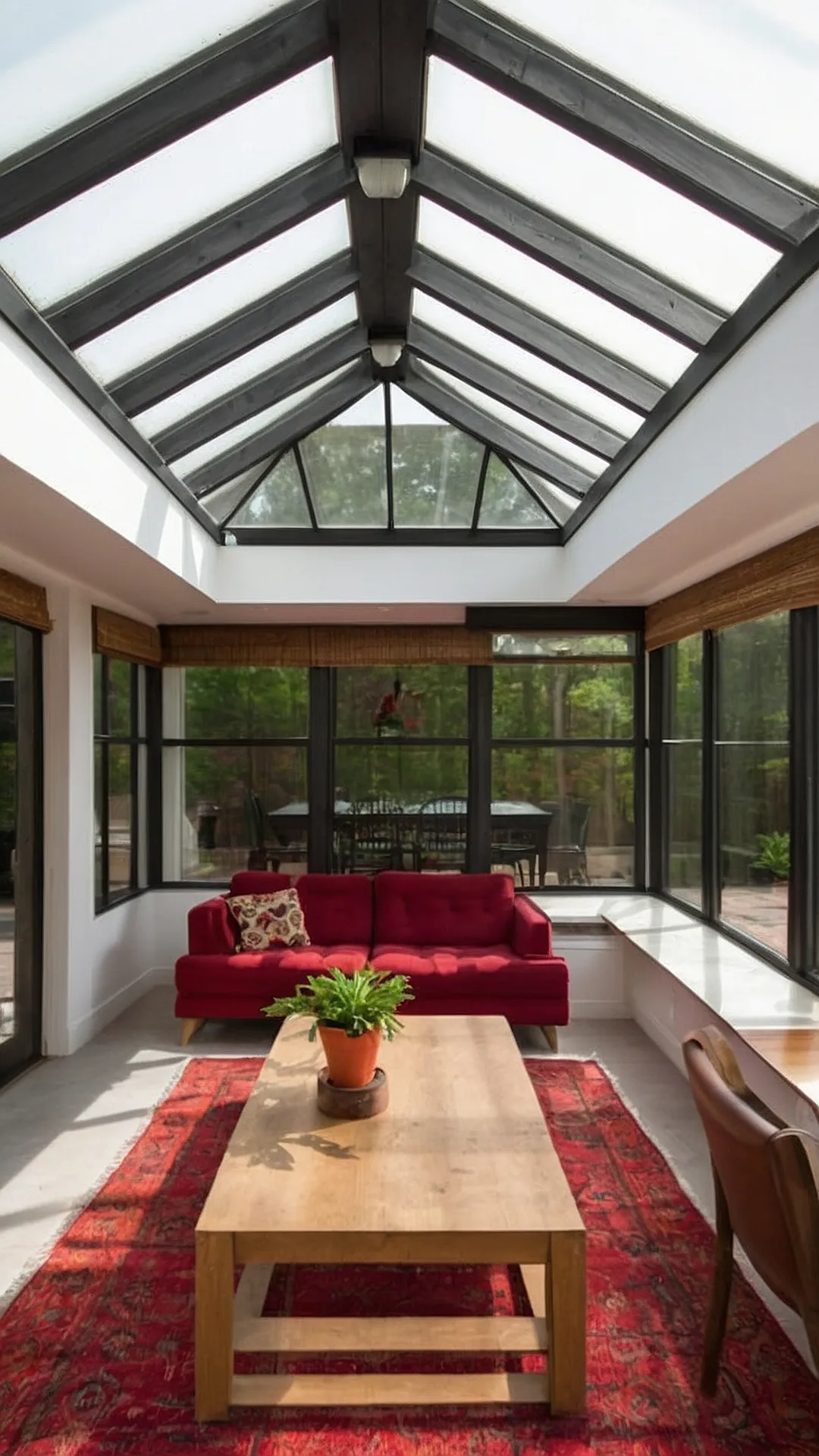 Chic Sunroom Serenity