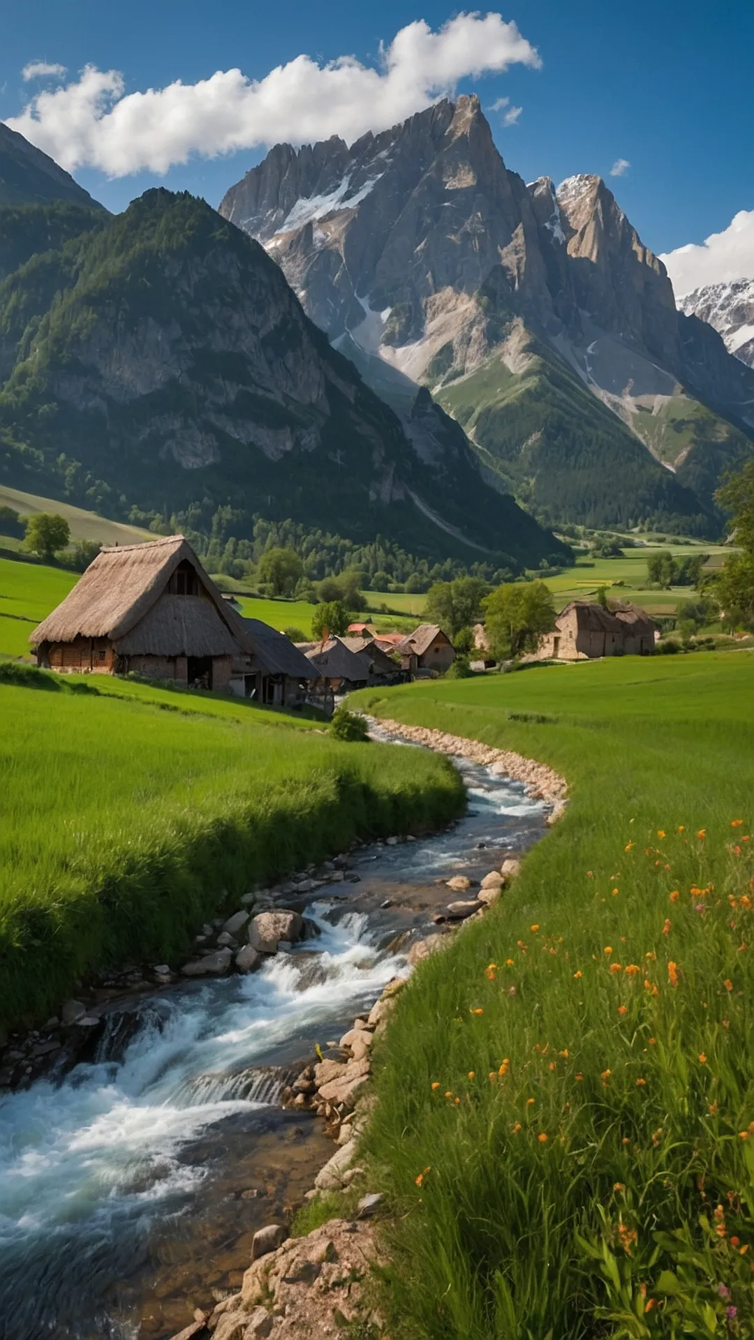 *   Pastoral Panorama