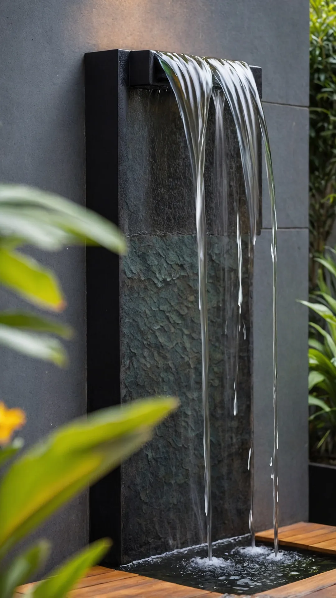 Aqua-Glam Walls