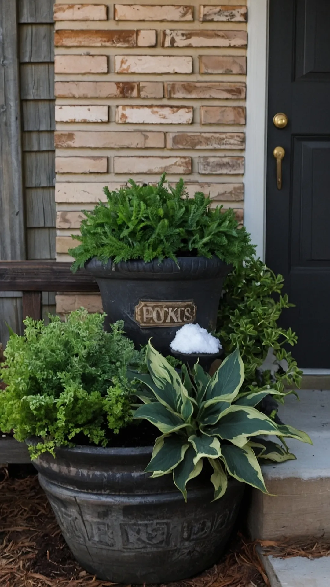 Winter Cheer on the Porch!