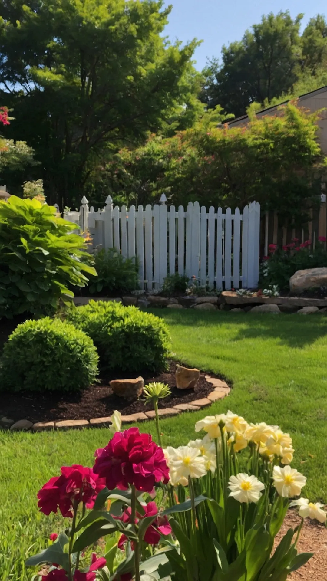 Fence of Flowers