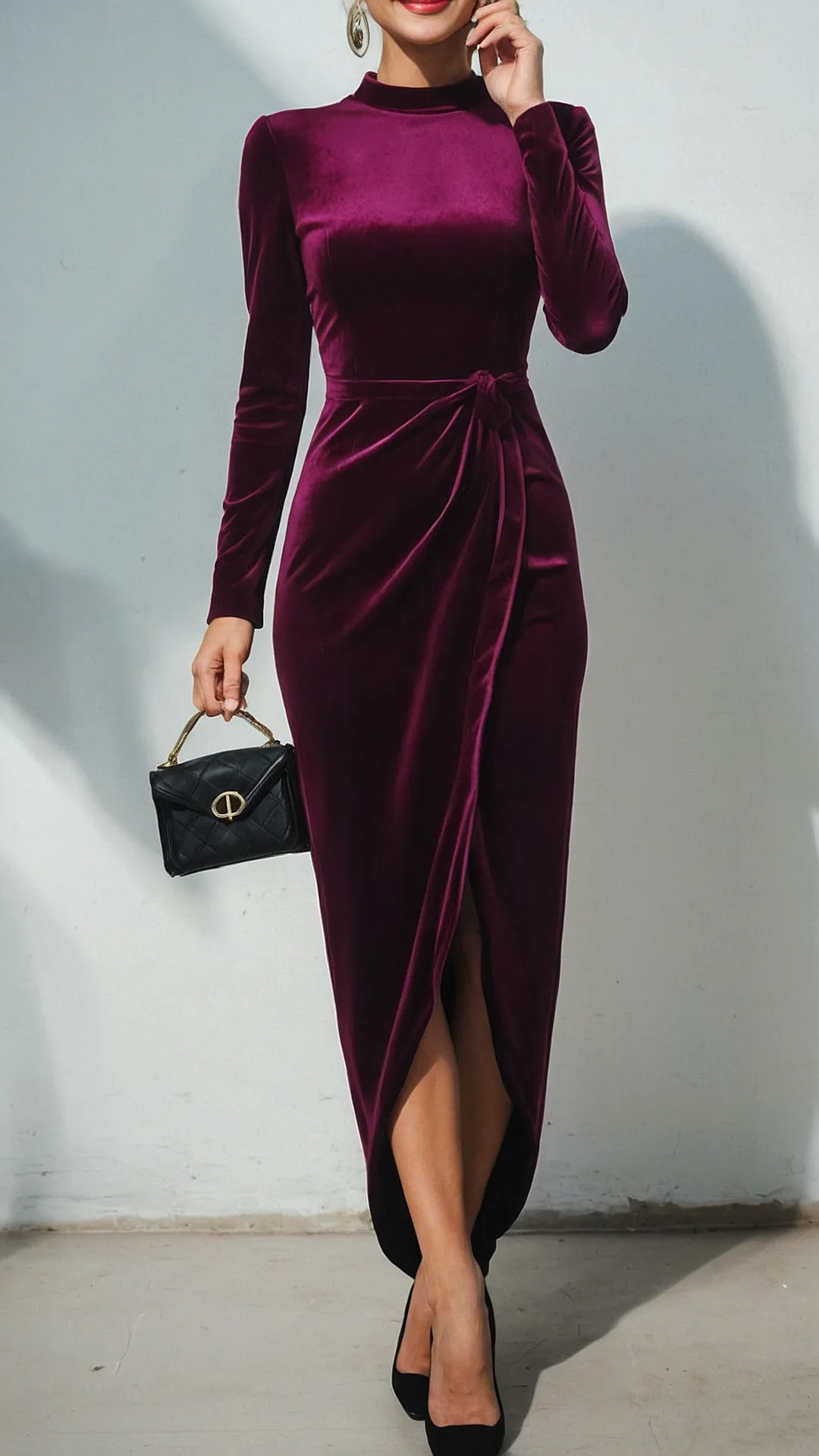 Glamorous Velvet Dress Ideas for Evening Wear