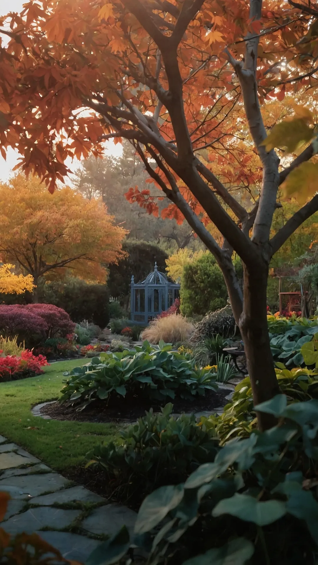 Autumn Garden Glow