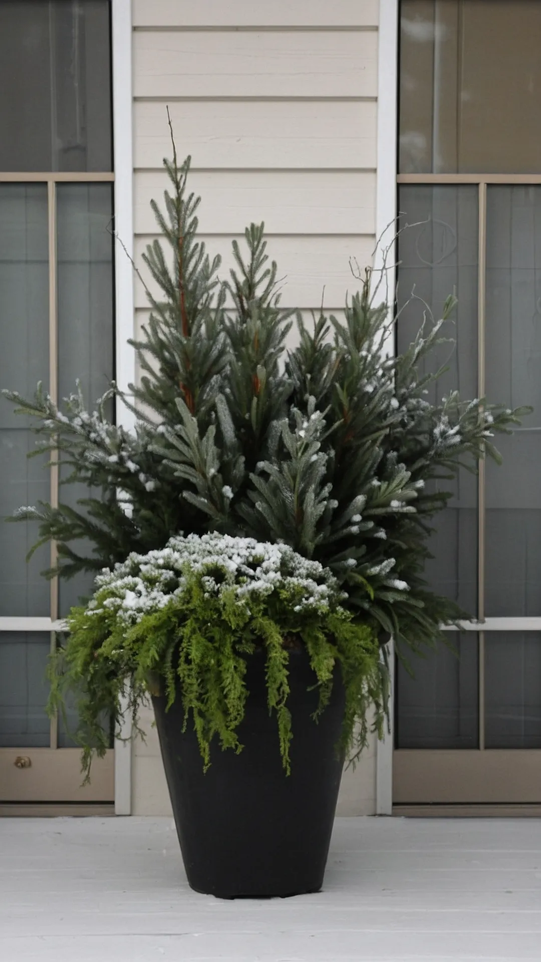 Winter Wonderland Planters: Frostbite Blooms