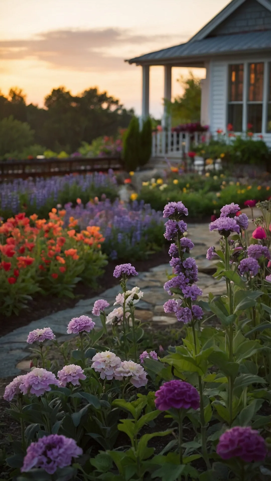 Sunset Blooms