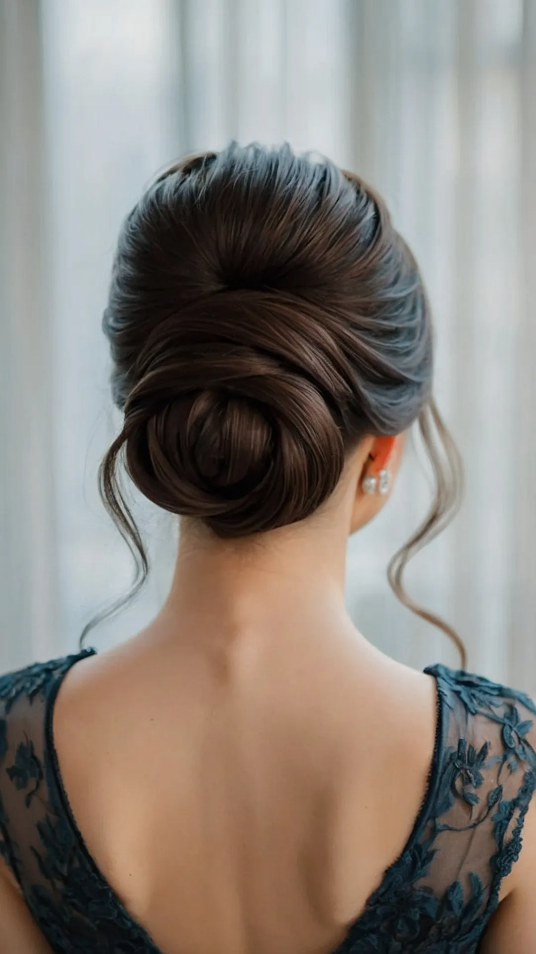 Wedding Day Hair: Parisian Romance