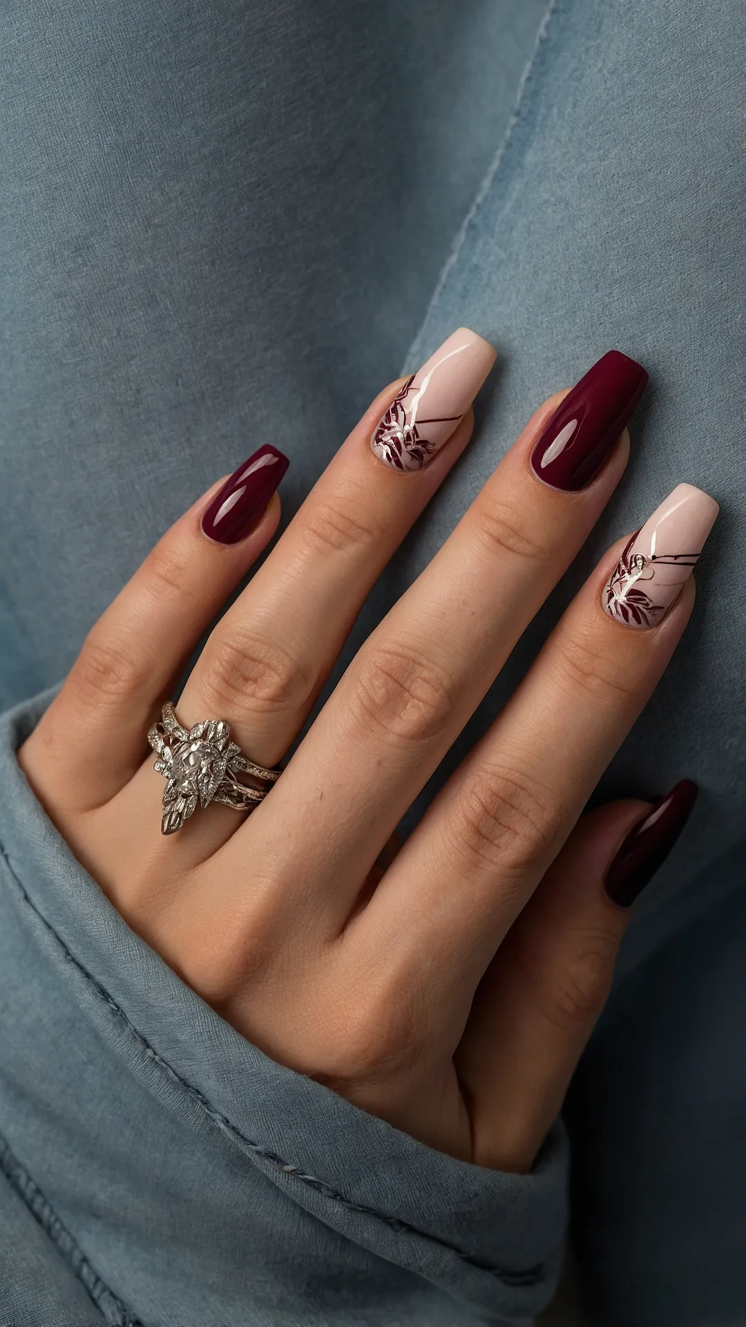 Claret Crown Tips