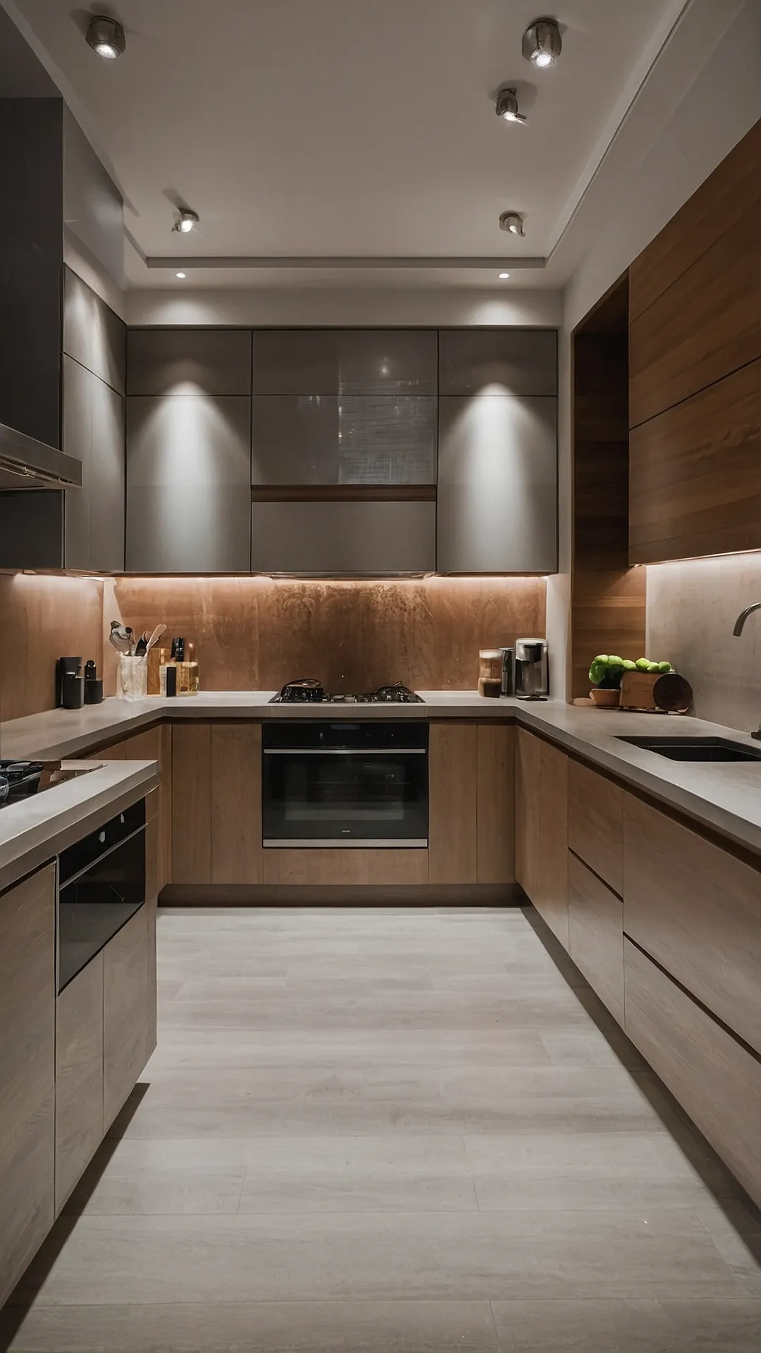 Luxurious Kitchen Interiors with High-End Finishes