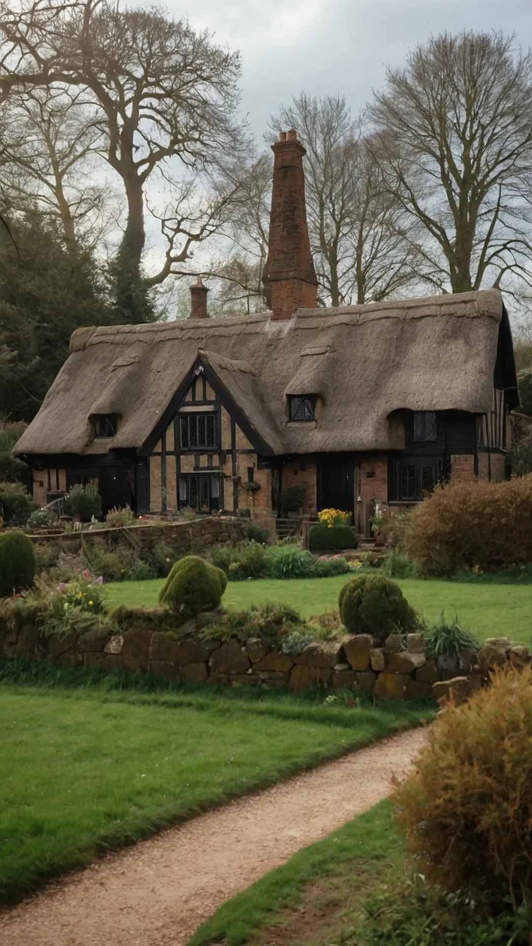 Thatched Roof, Stone Walls, and a Path to Adventure: