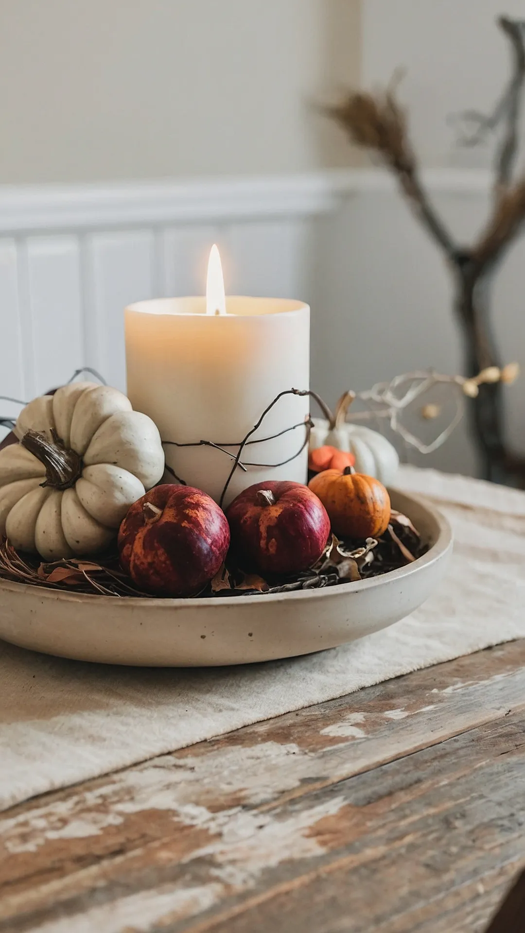 Fall's Balanced Decor: