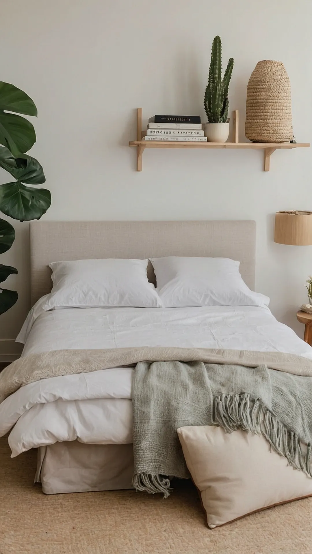 Less is More:  A Minimalist Bedroom Haven: