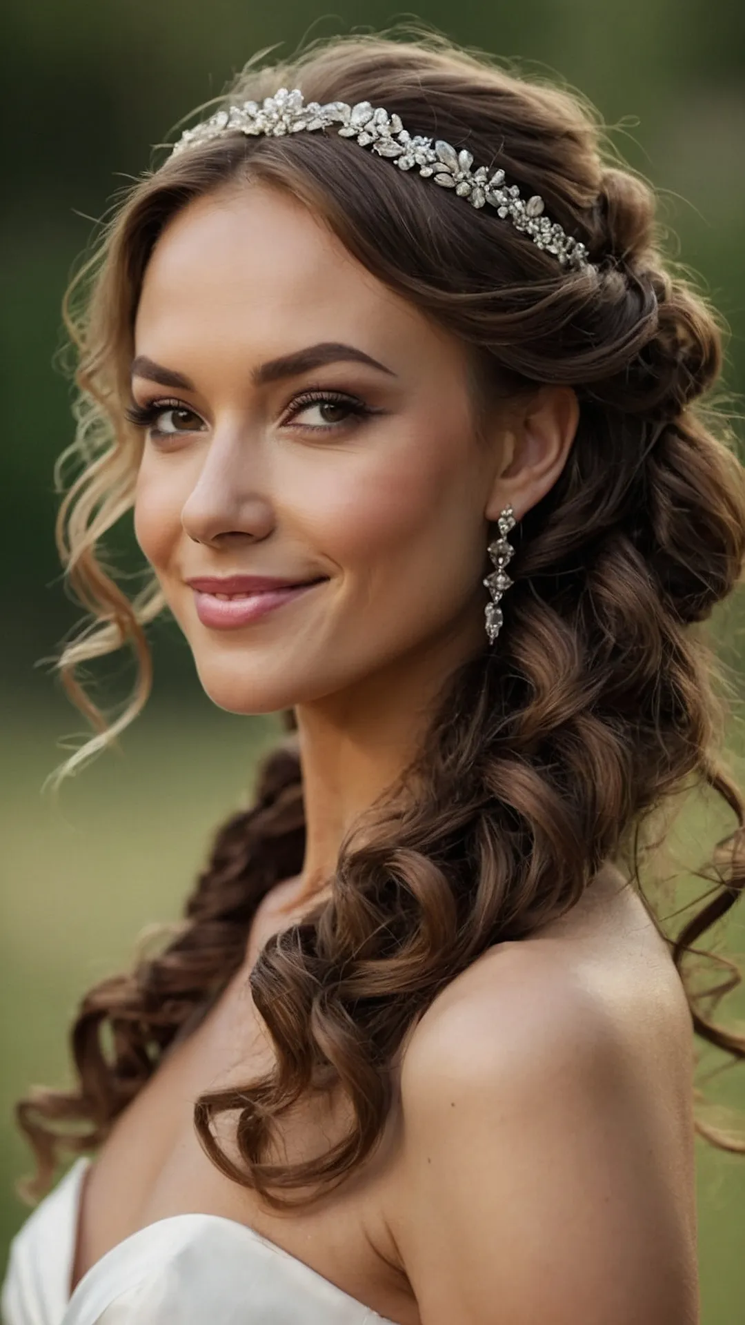 Curly Wedding Hair: Divine