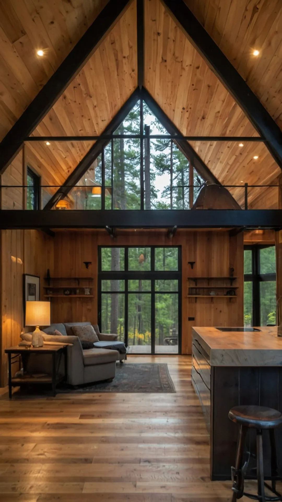 Glass Cabin Getaway