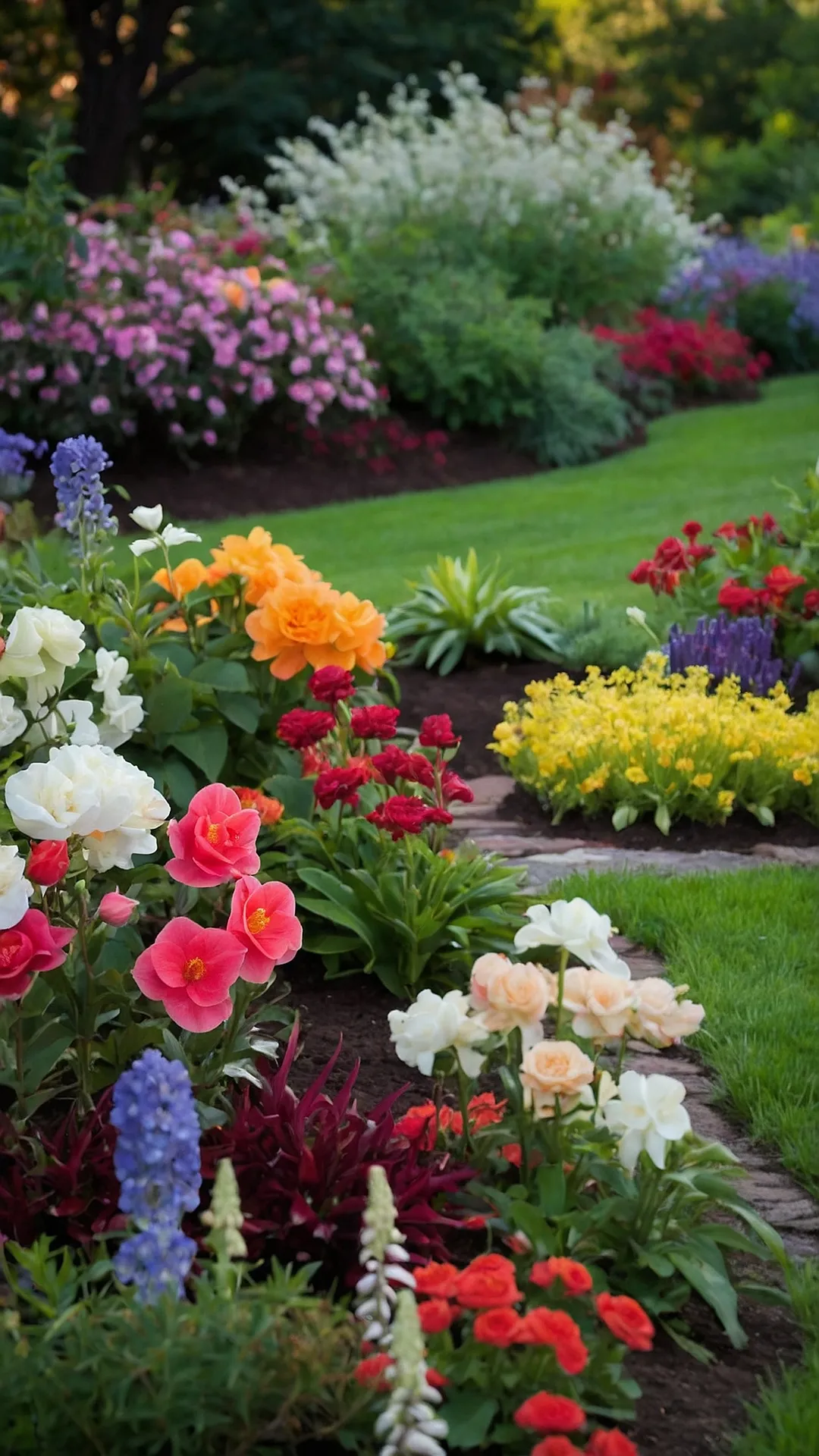 Brick Path Blooms