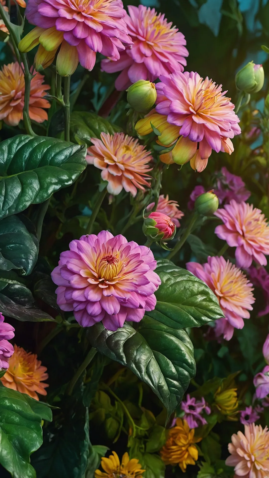Blooming Screen Art