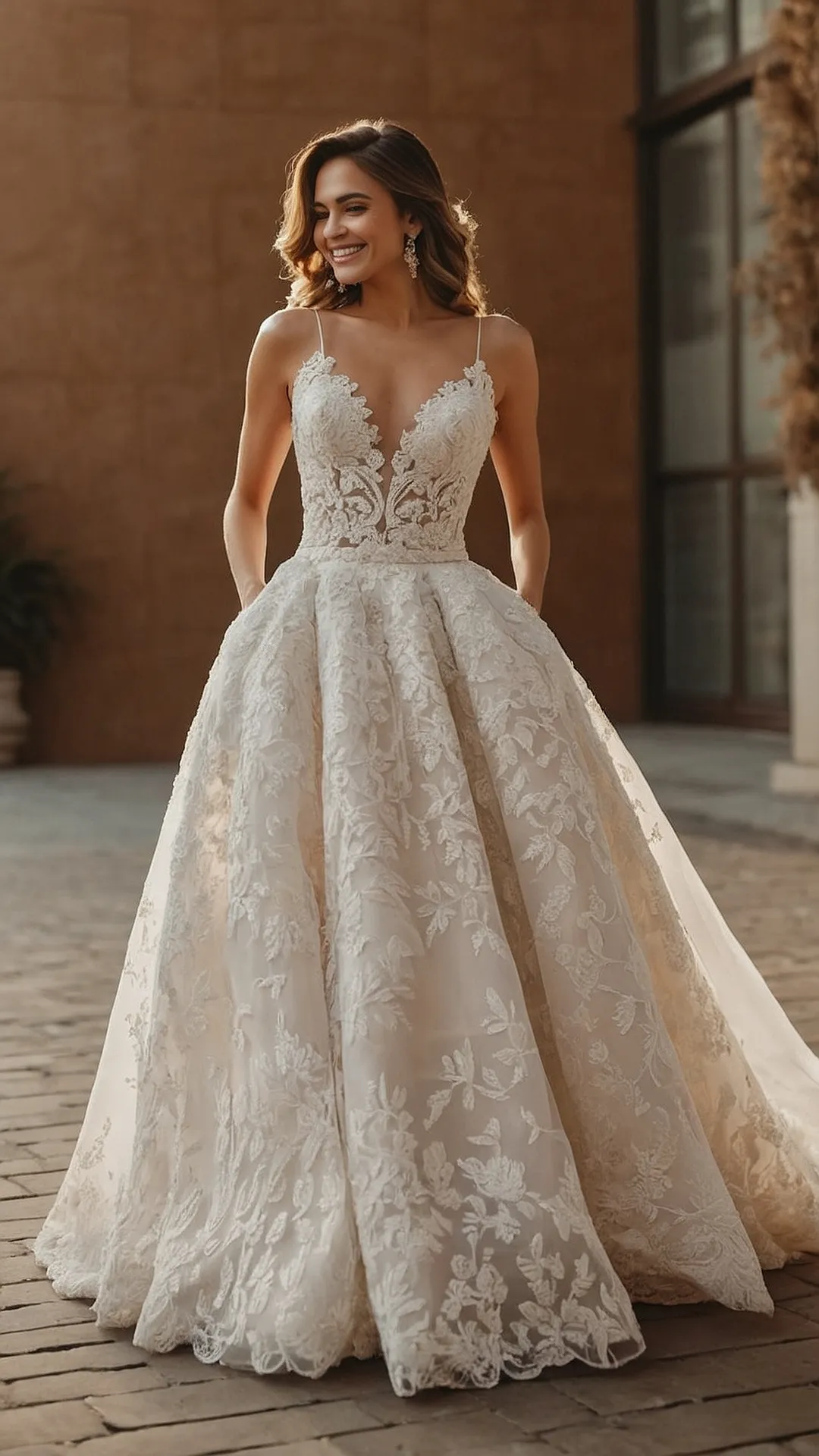 Luxurious Lace Elegant Wedding Dress Ideas for a Dreamy Day