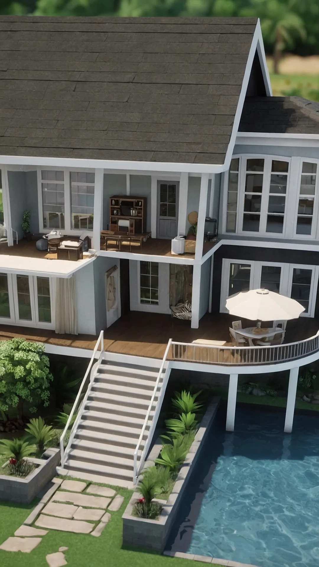 Bloxburg Beach House Goals!: