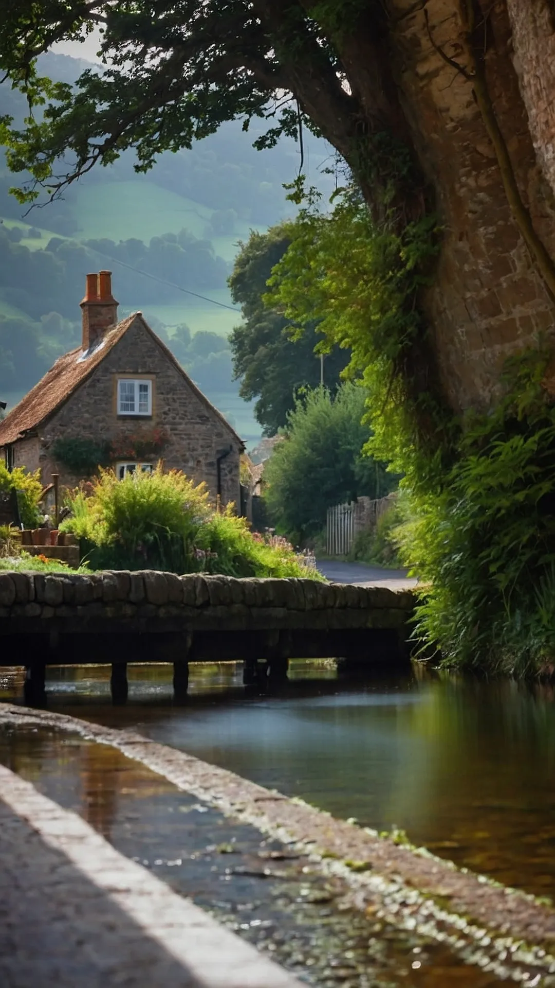 A Quaint English Village: Stone, Stream, and Secrets: