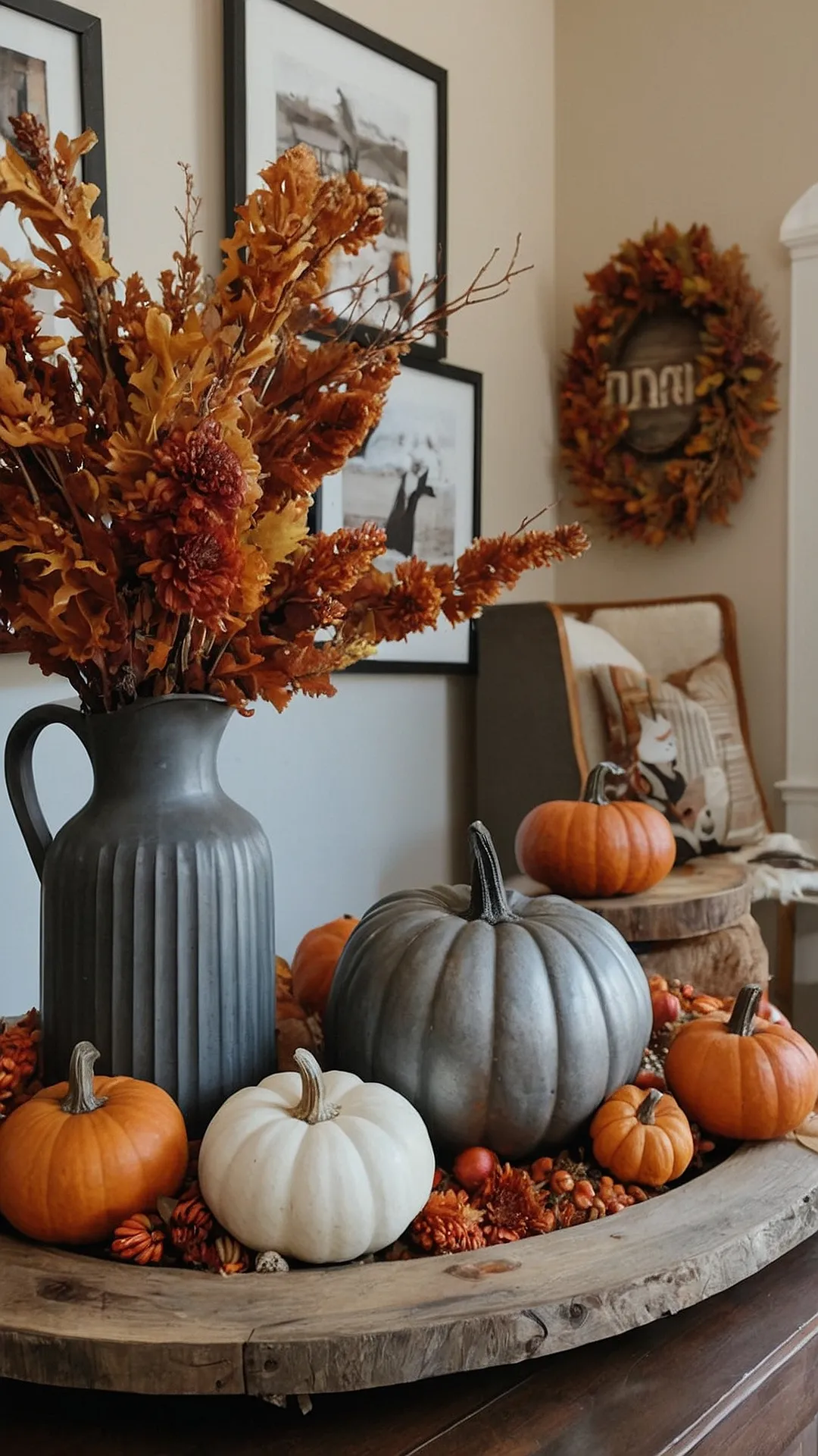 Wreath & Pumpkin Bliss: