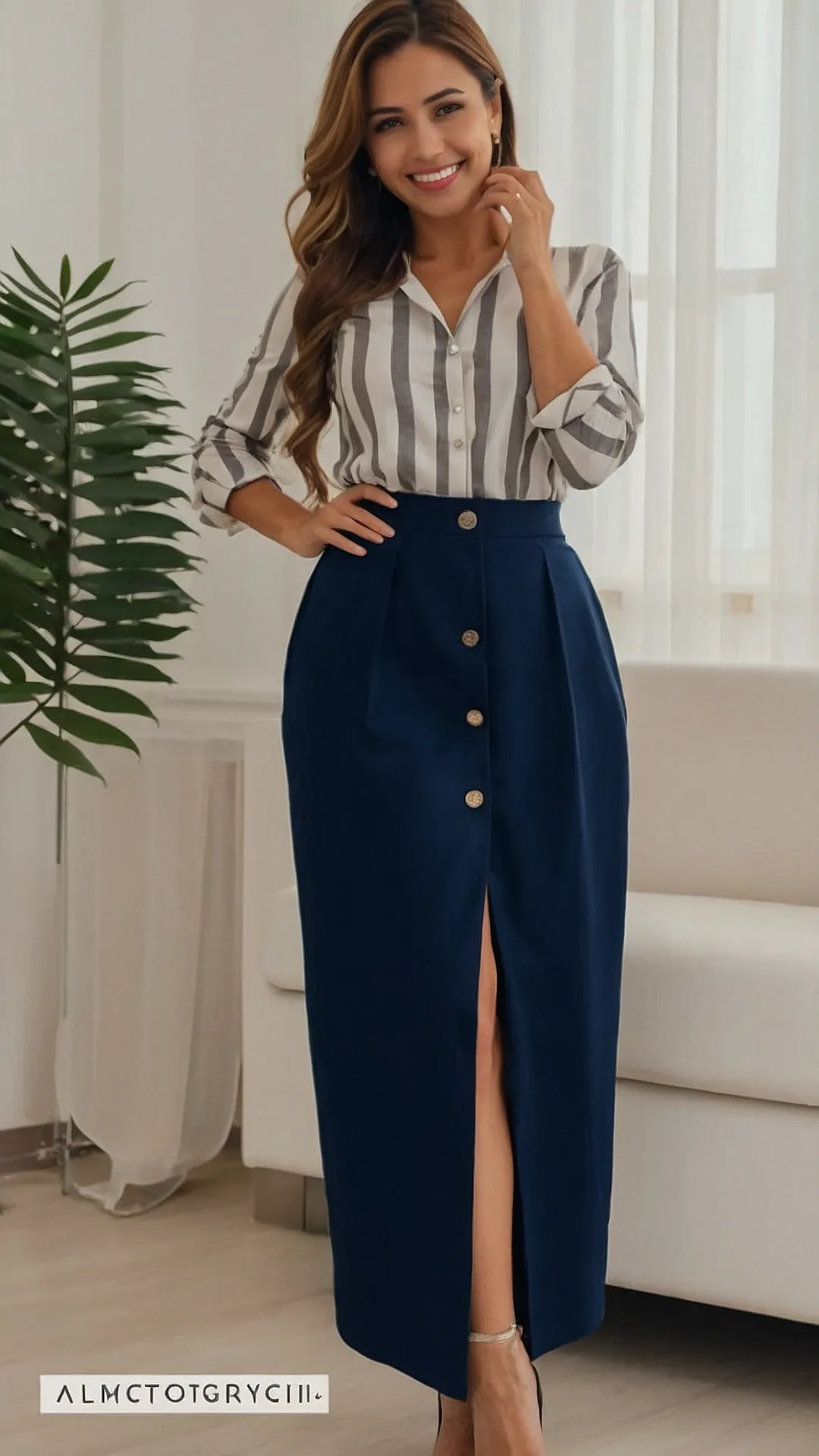 Skirt Goals: Button Up Your Style