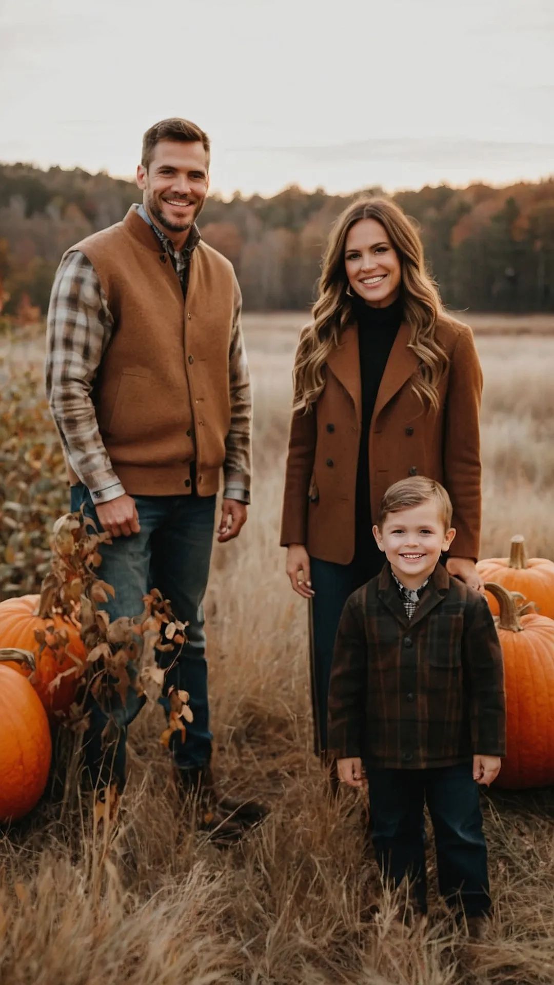 Pumpkin Patch Posing Perfection