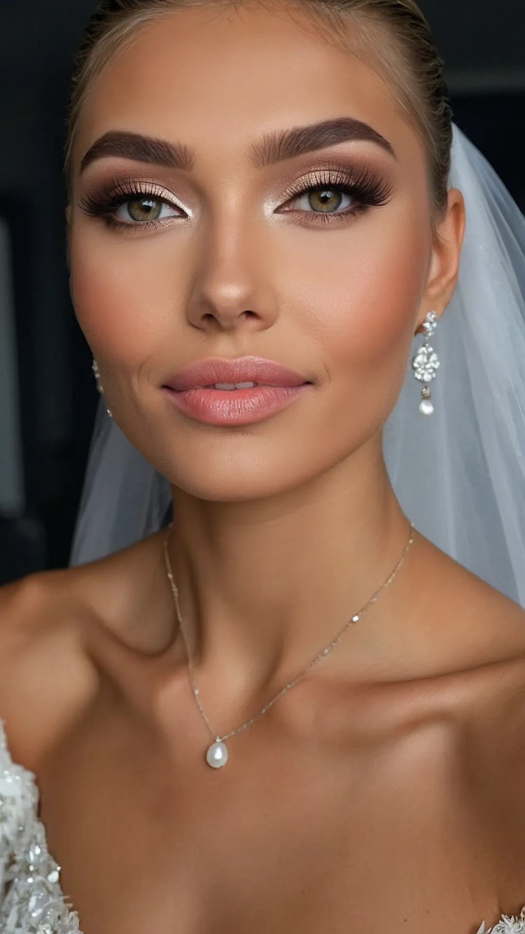 Queenly Glow: Bridal Hair & Makeup Excellence