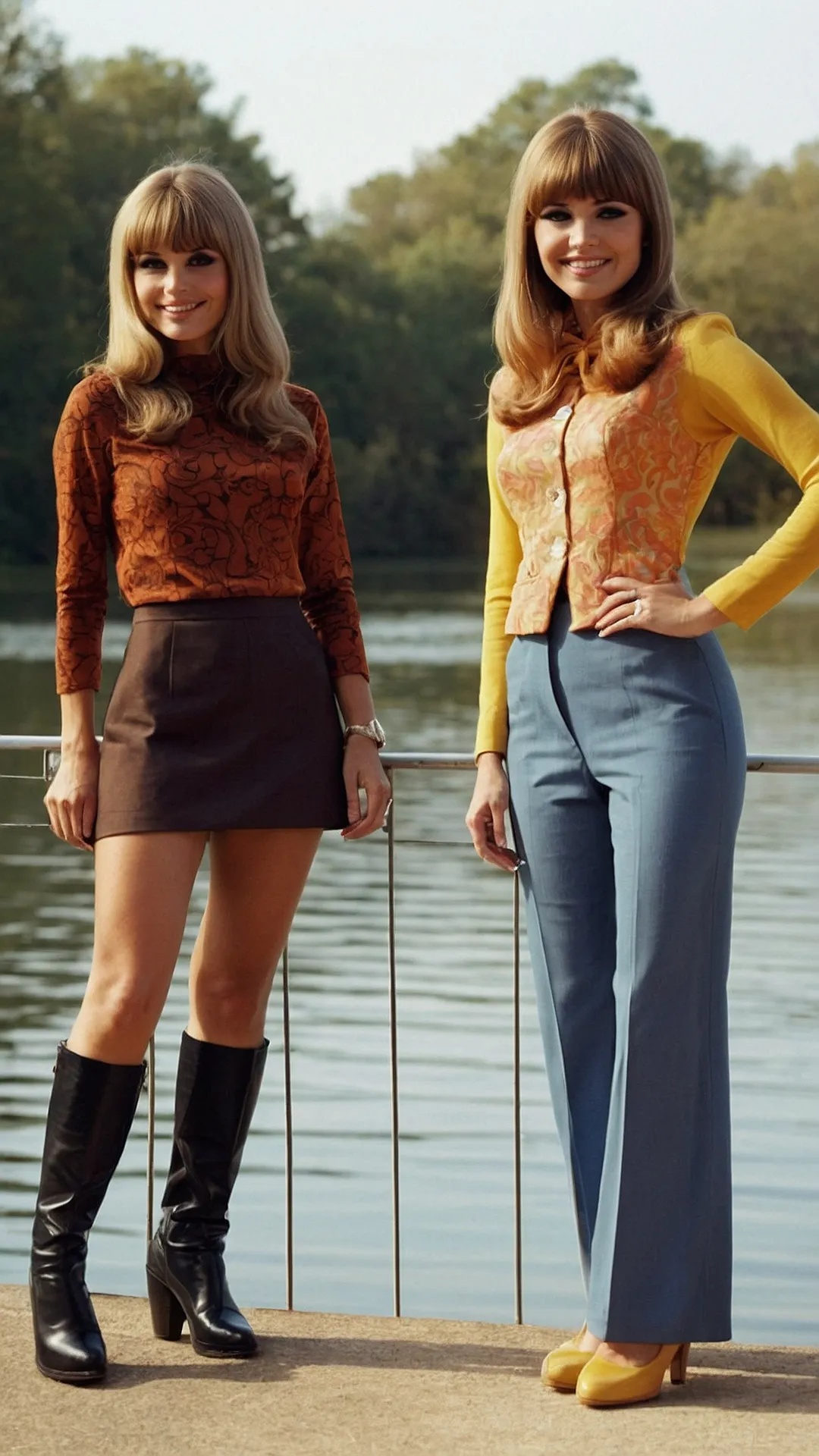 Groovy Sixties Style: Fashionistas by the Lake