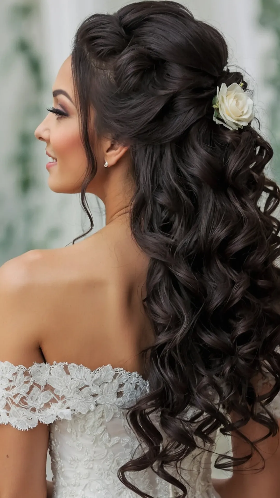 Boho Bridal Curls