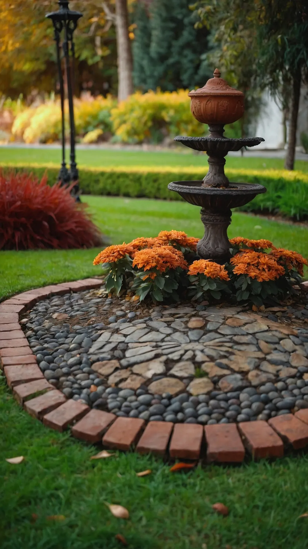 Autumn Garden Path