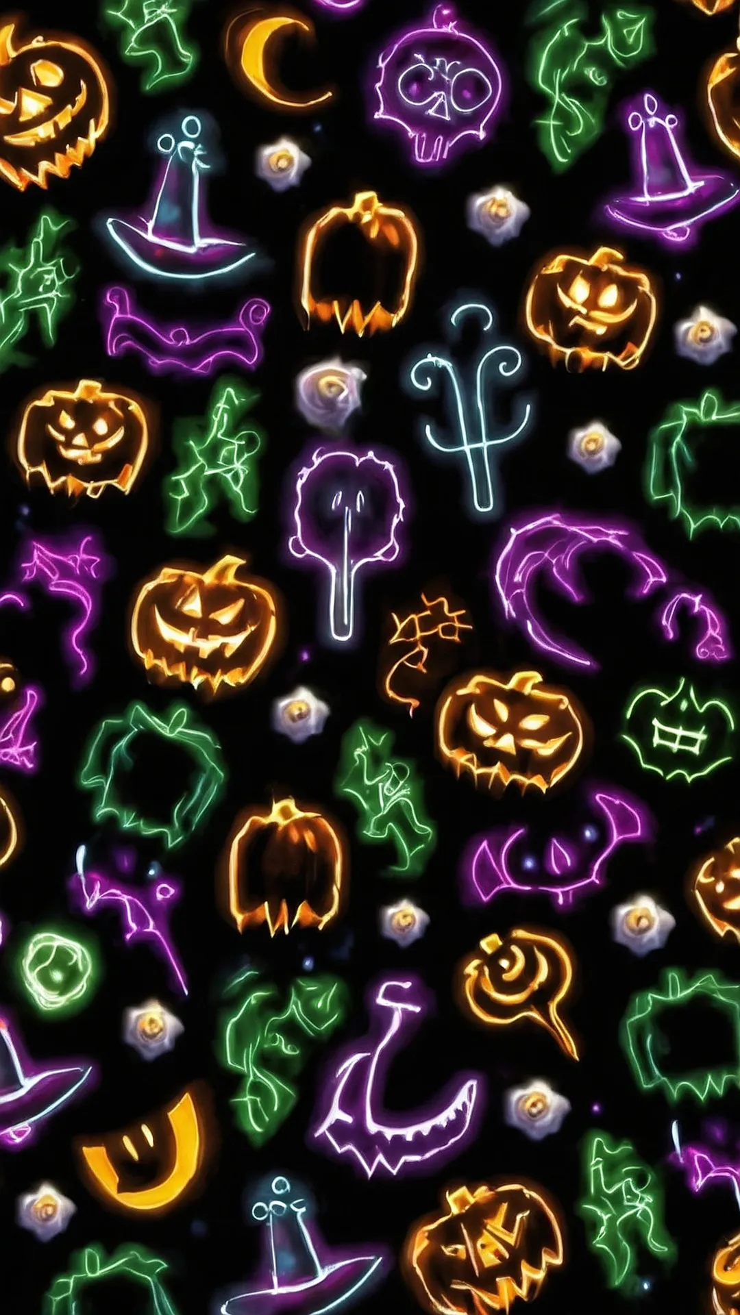 Spooky Neon Halloween!