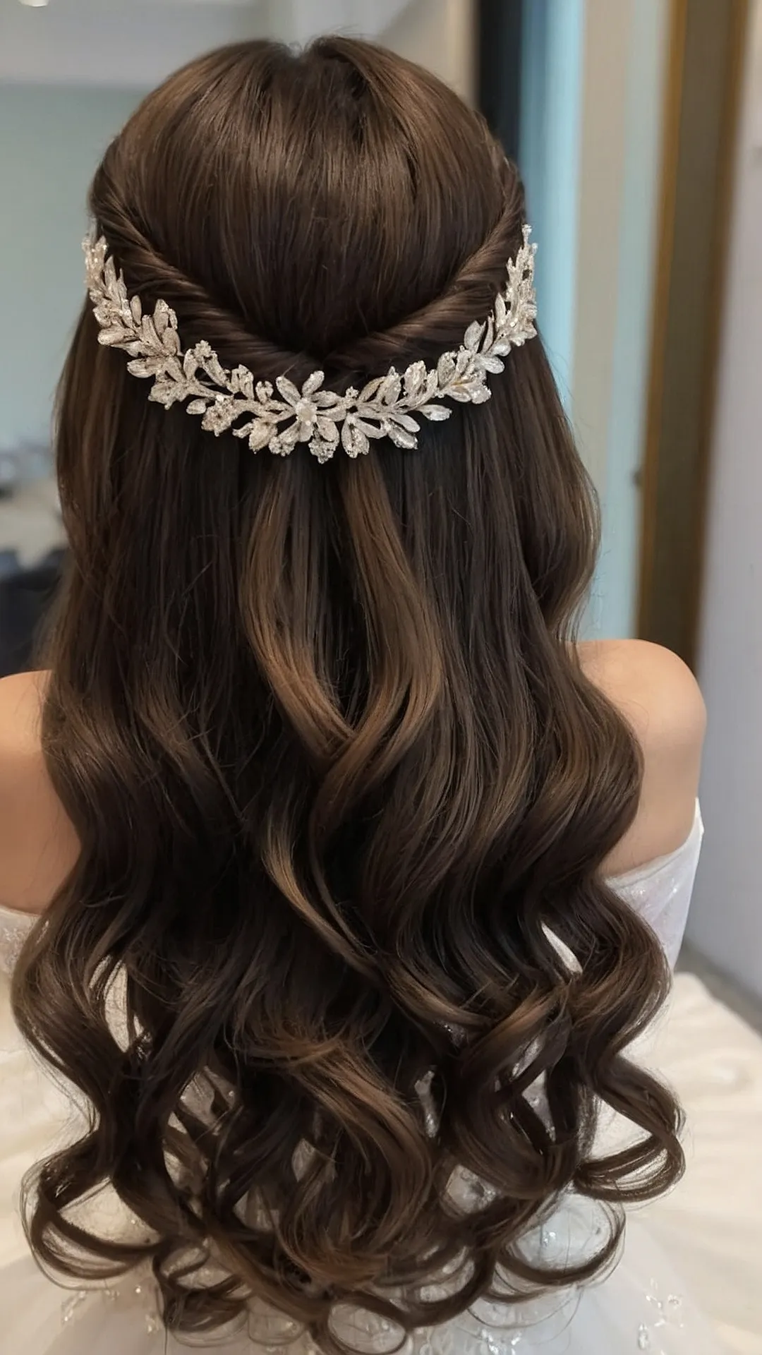 Sparkle and Shine: A Gala Hairstyle Fit for a Queen