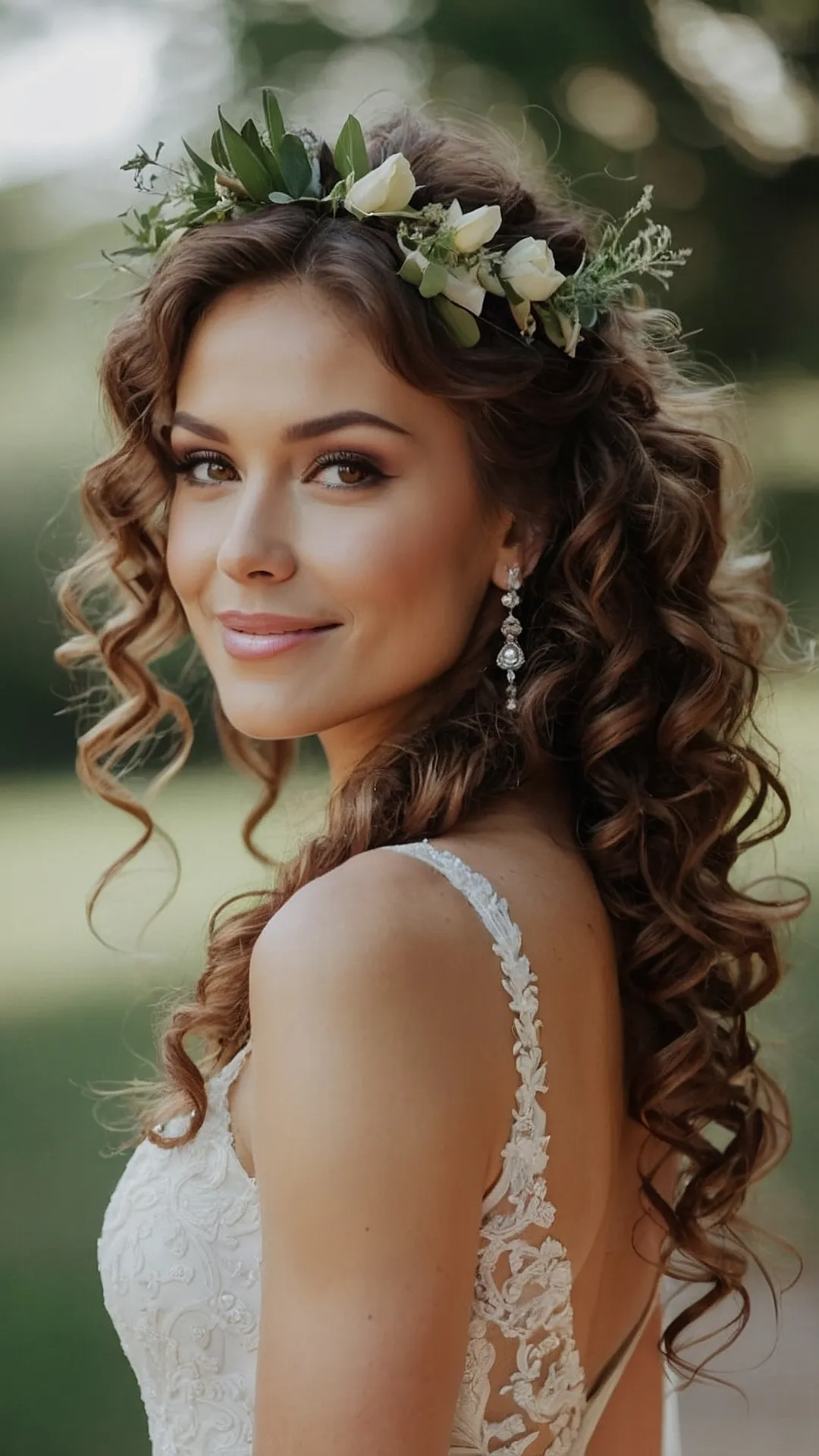 Curly Hair: Bridal Statement