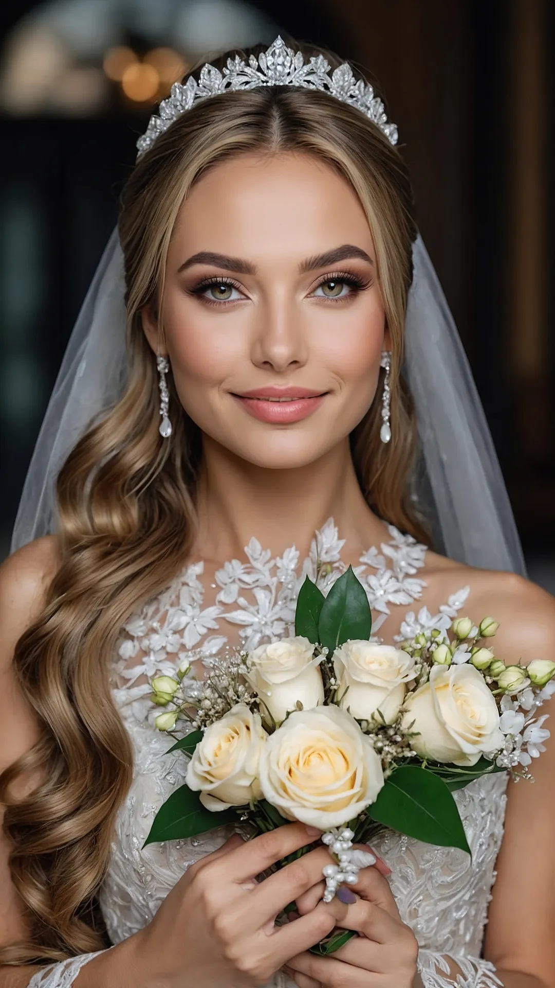 Bridal Hair Fit For A Queen