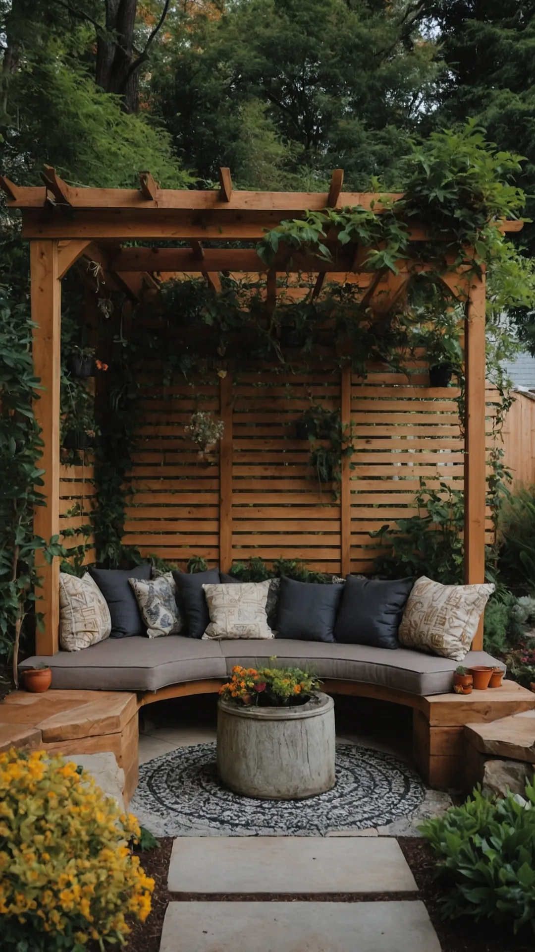 Lush Lounge Space