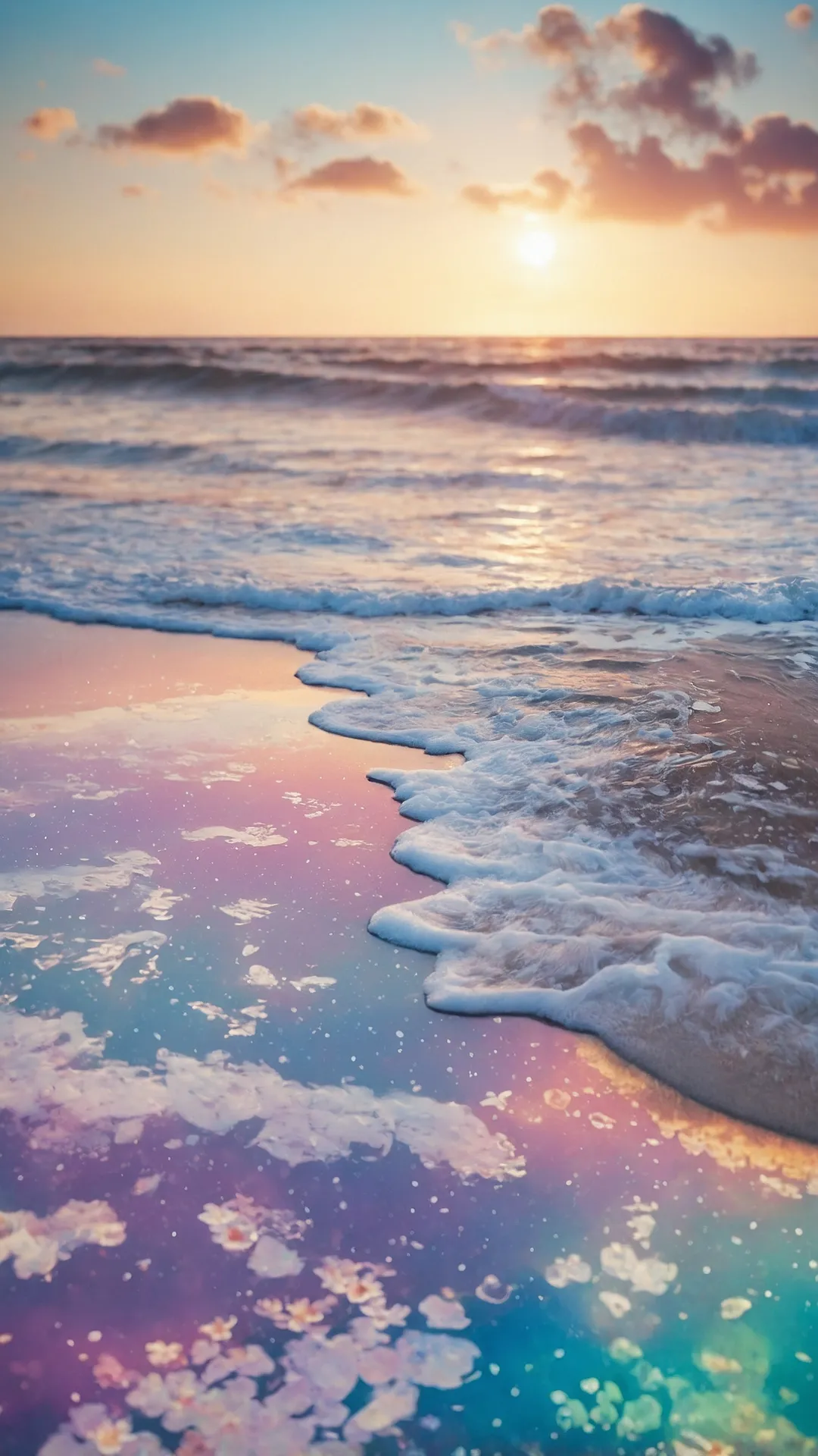 Rainbow Ocean Whimsy