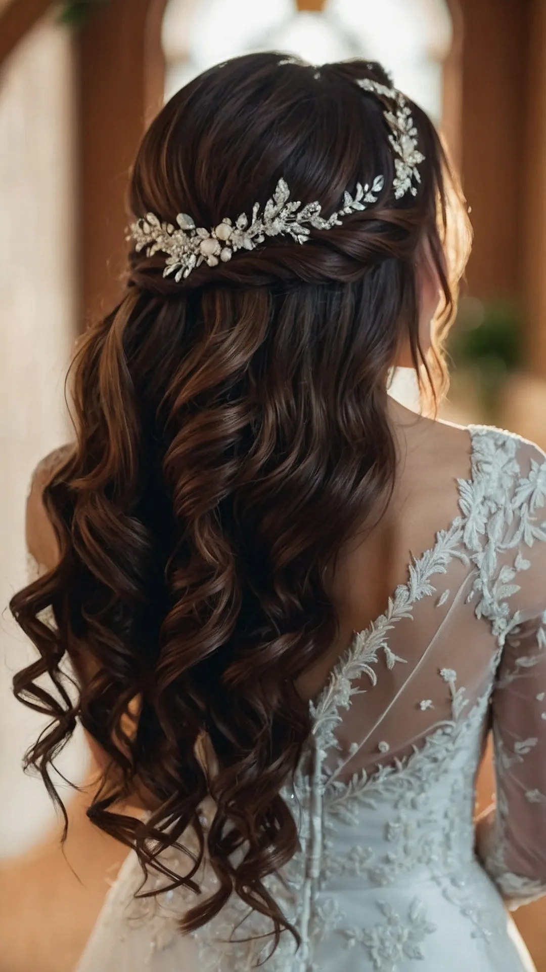 Gorgeous Half Up Half Down Bridal Hair Inspirations for Your Special Day