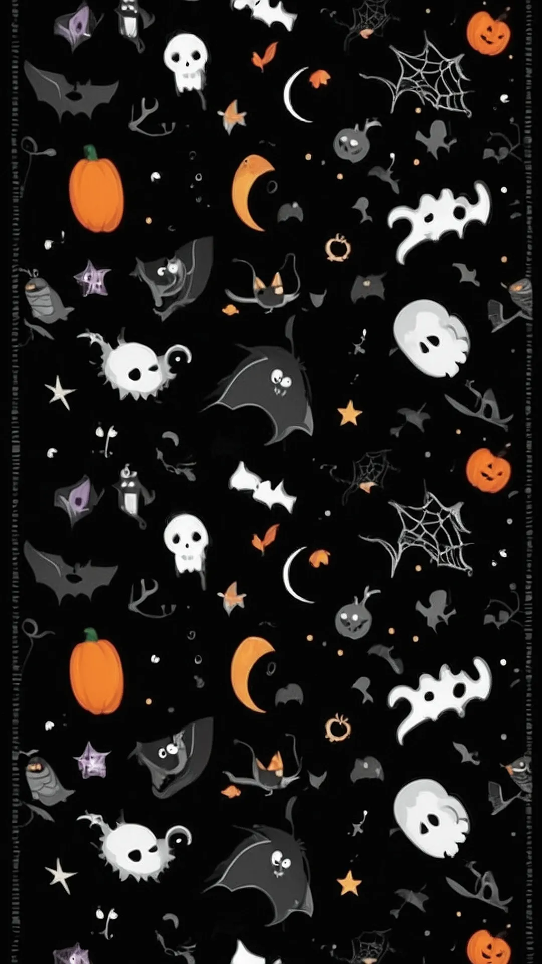 Spooky Fun on a Black Background!