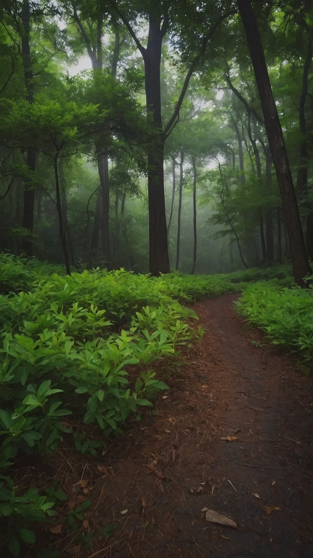 Misty Zen Path