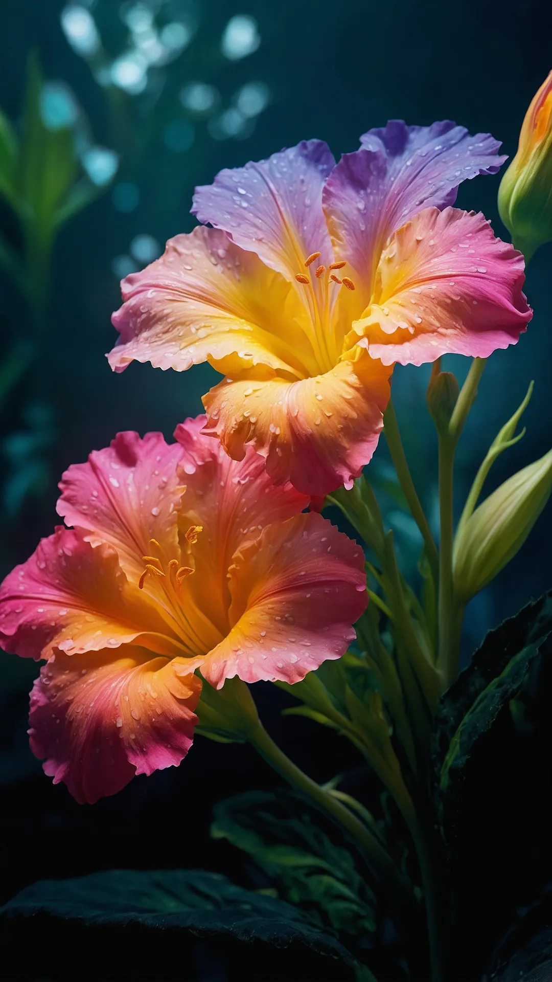 Floral Power Screen