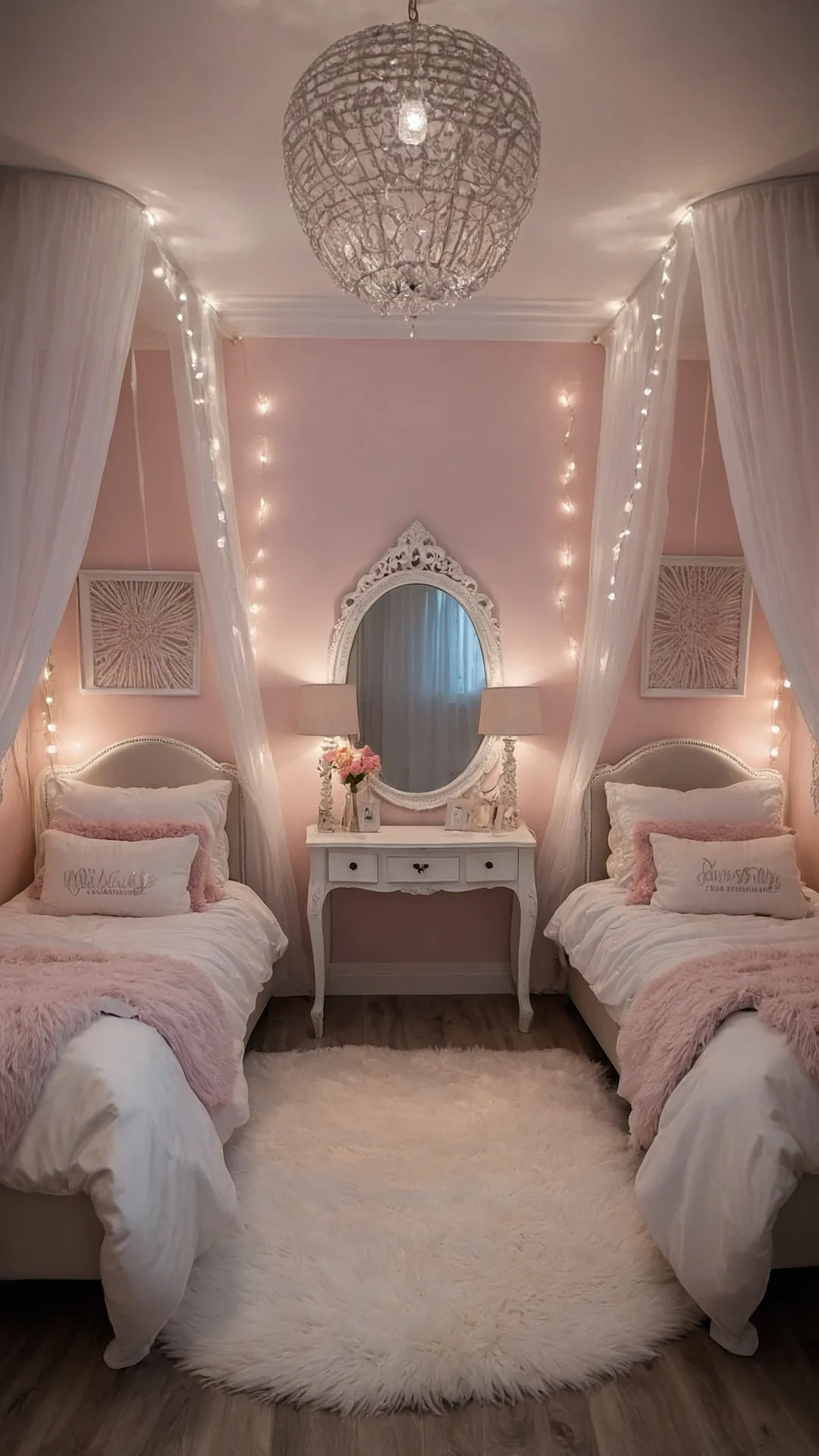Whimsical Pink Loft