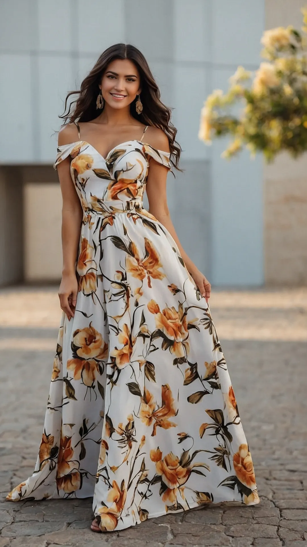 Stylish Maxi Floral Dresses to Showcase Your Personality