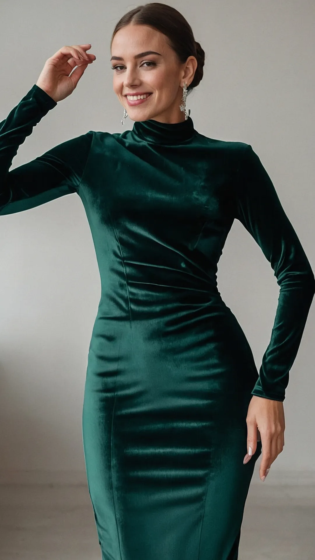 Alluring Velvet Dress Inspirations for a Glamorous Wardrobe