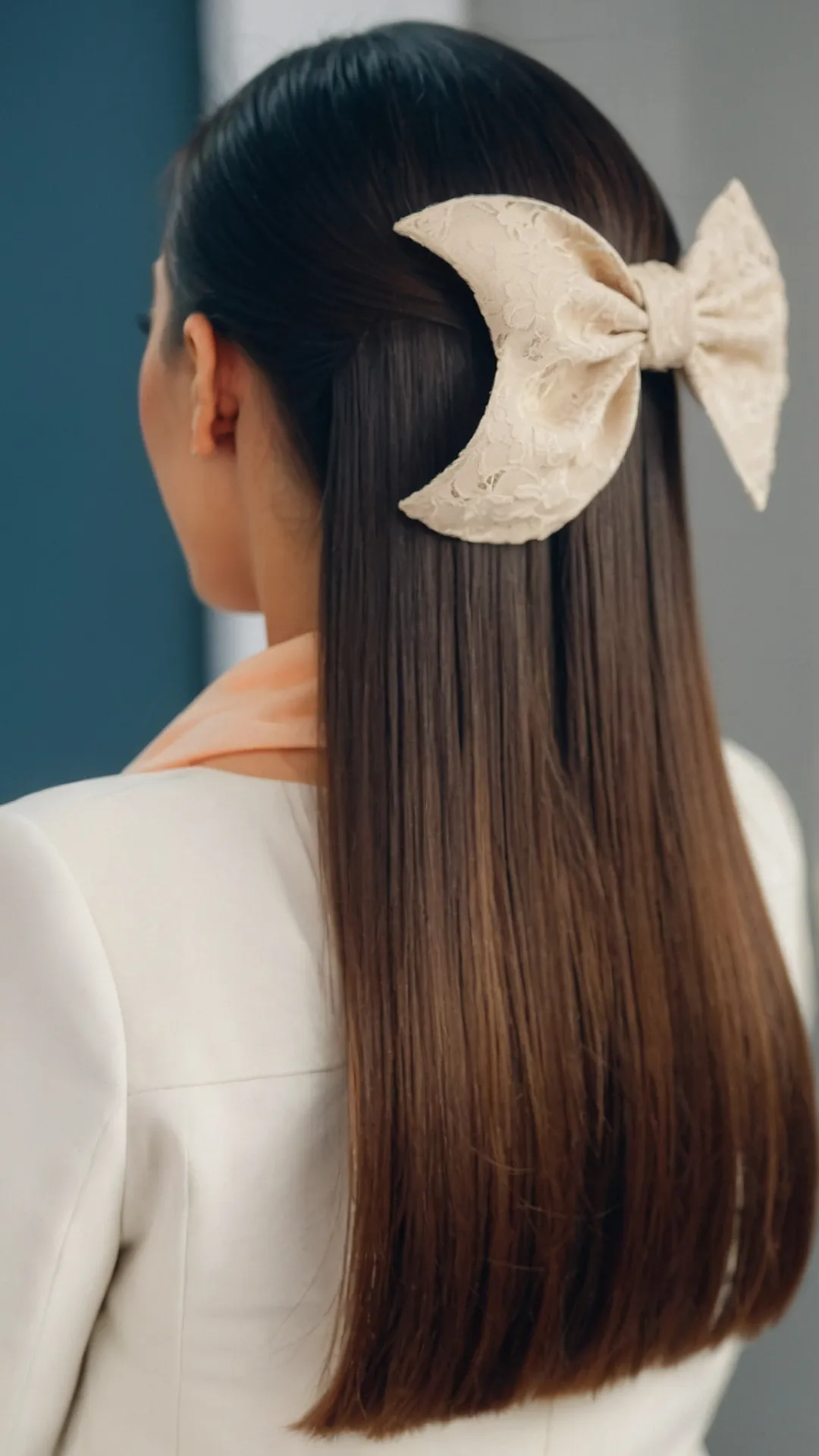 Straight Hairstyles: Bow Down to This Look!