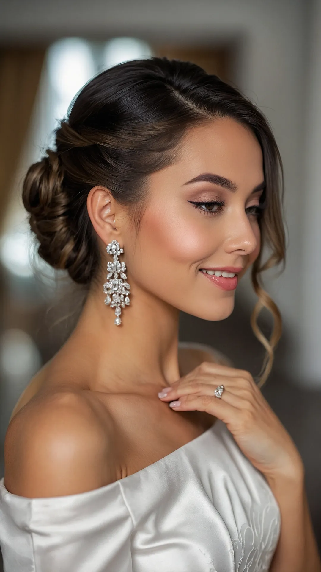 Snowfall Elegance Updo