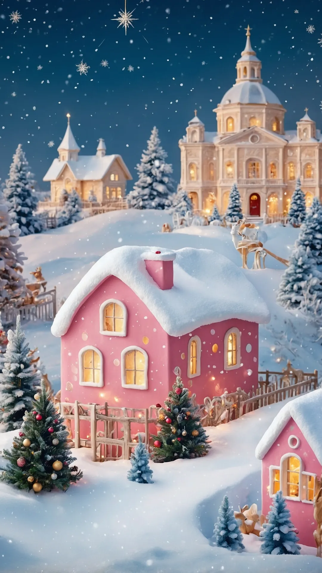 Pink Frost Phone Glow