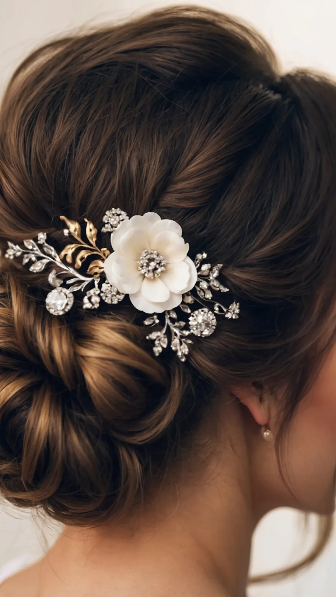 Glacial Glamour Updo