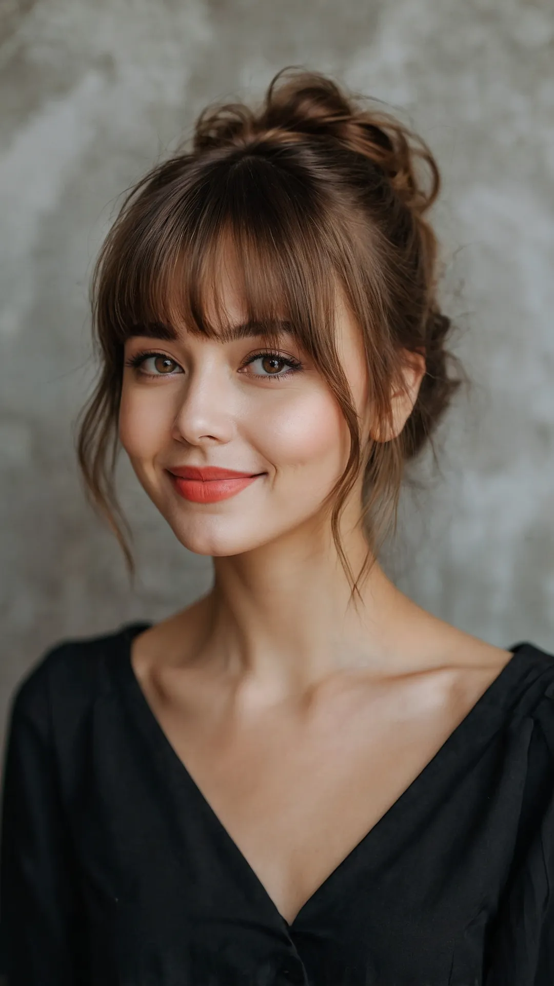 Smile With Bangs