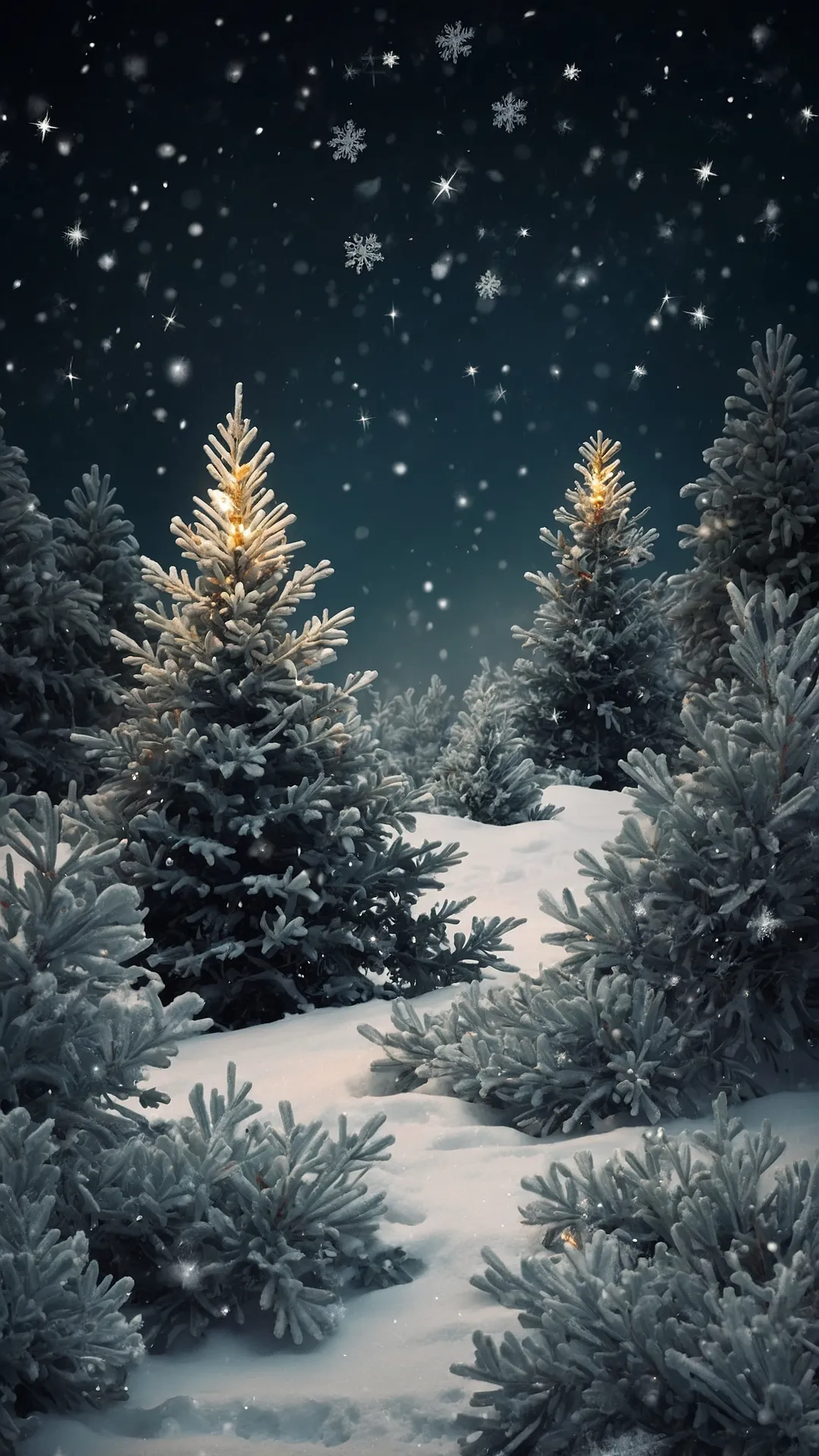 Dazzling Winter Canvas